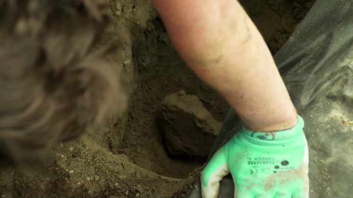 Nova zahrada - stavebny odpad